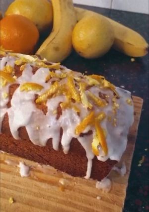 Una foto de Budín de mandarina en licuadora