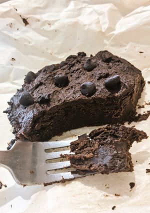 A picture of Air Fryer Healthy-ish Sweet Potato Brownie.