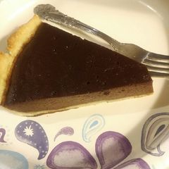 A picture of Mexican Chocolate Banana Tart.