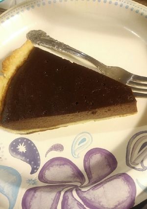 A picture of Mexican Chocolate Banana Tart.