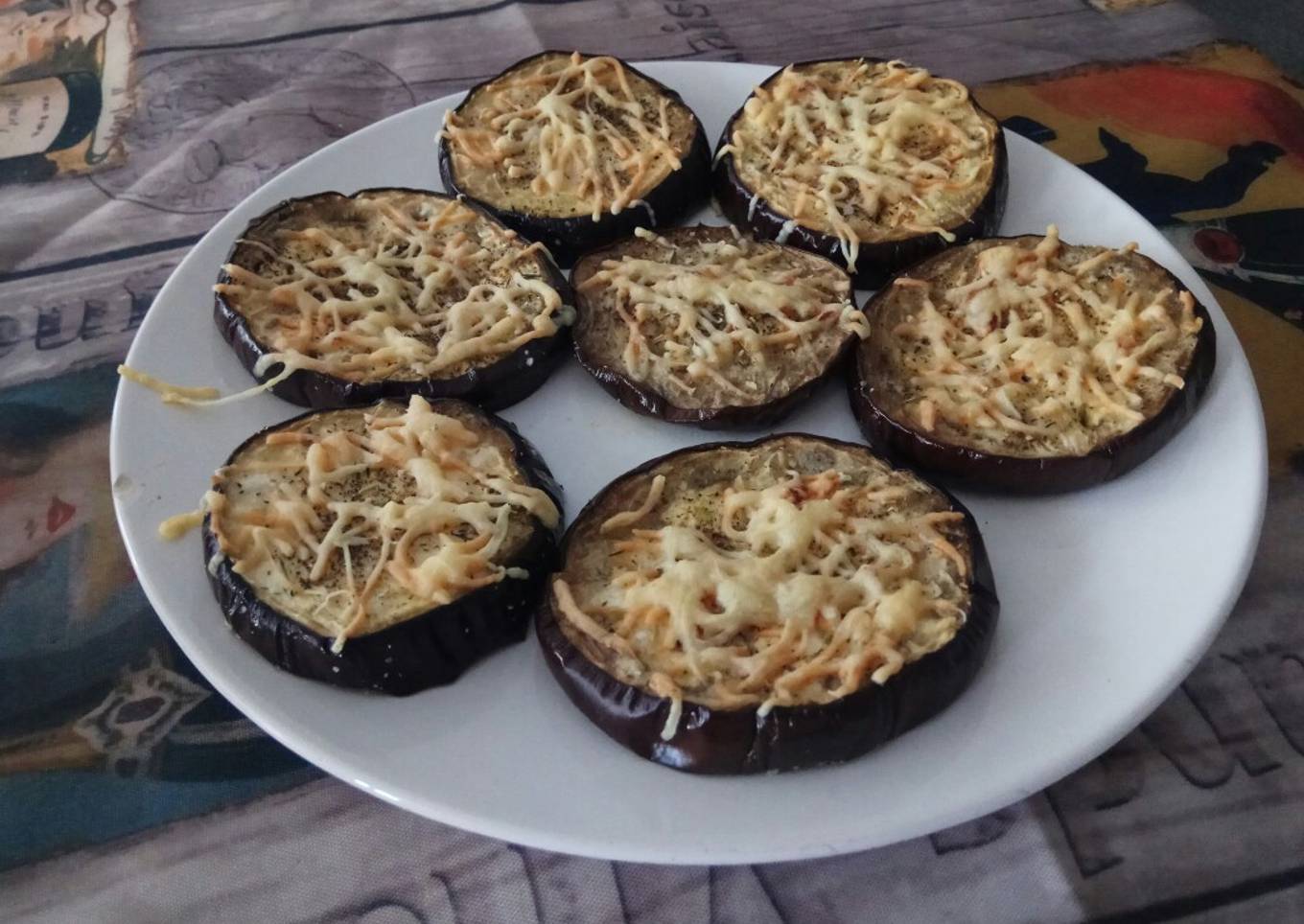 Berenjenas gratinadas a las hierbas provenzales