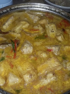 Foto resep Mangut ikan pari asap campur tahu versiku