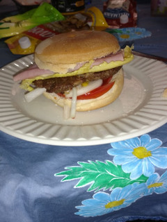 Una foto de Hamburguesas caseras