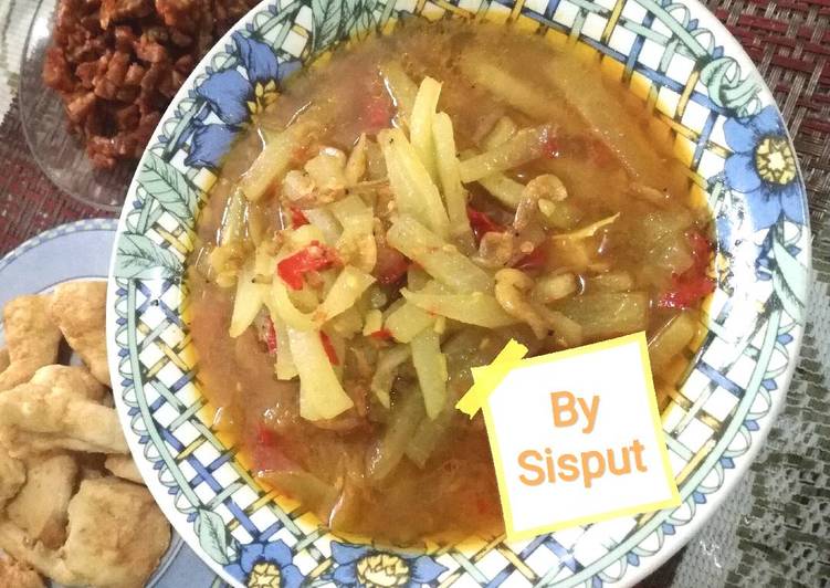 Resep Oseng Labu Siam Ebi / Udang Rebon, Lezat Sekali