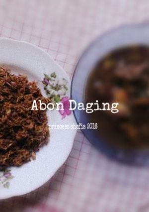 Foto resep Abon Daging