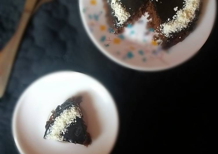 no bake chocolate biscuit cake recipe main photo