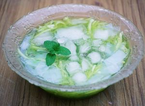Foto resep Es Serut Melon Jeruk Kunci