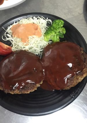 Hình của món Hambagu.