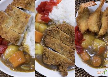 Easiest Way to Prepare Yummy Japanese Katsu Curry  Chicken Pork  Shrimp