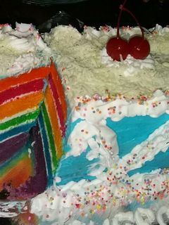 Foto resep Rainbow Cake ala Ny. Liem