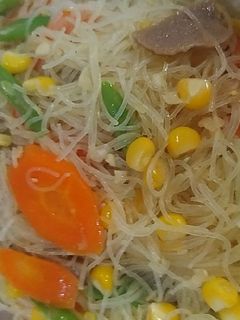 Foto resep Bihun cah sayur pelangi