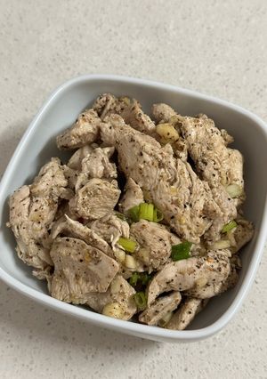 涼拌雞胸肉 的食譜成品照片