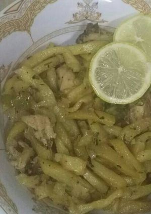 صورة لوصفة دجاج مع بطاطس