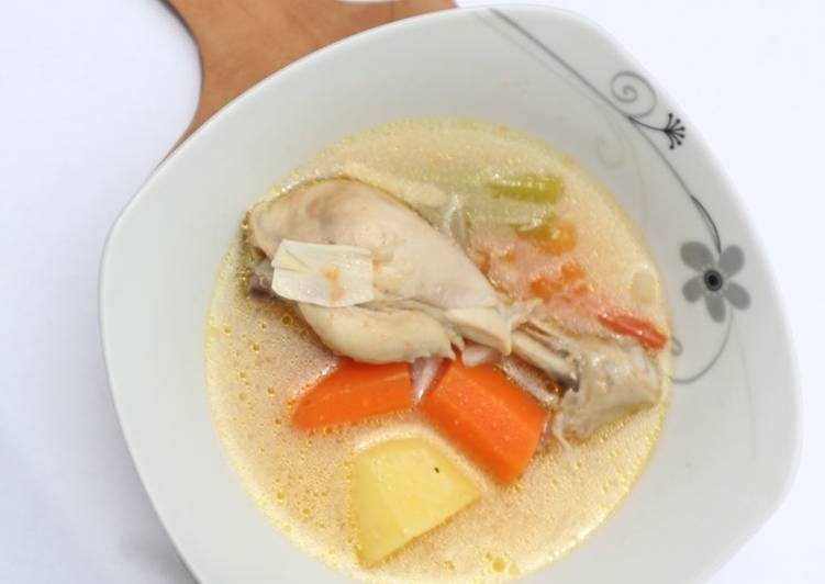 Resepi Sup Ayam yang Mudah