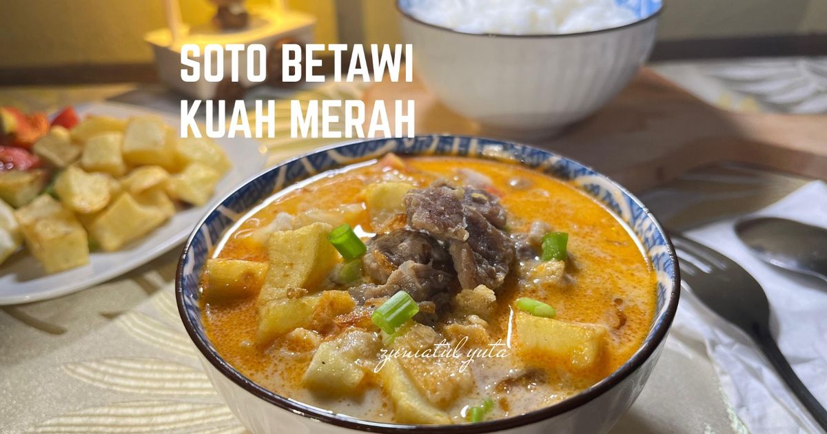 Soto Betawi Kuah Merah
