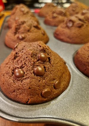 Csokis muffin 🍫 recept fotója