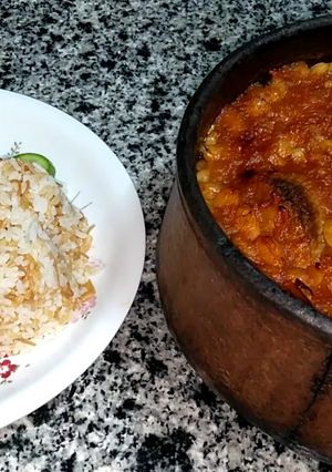 صورة لوصفة طاجن الفصوليا البيضا