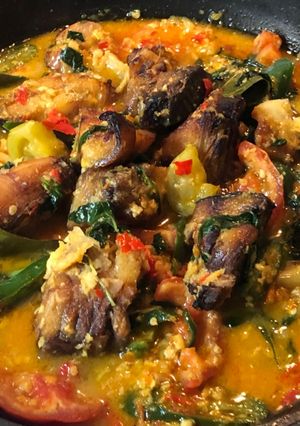 Foto resep Mangut Iwak Pe (pari asap)