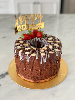 Foto resep Triple Chocolate Chiffon Cake