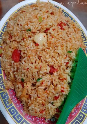 Foto resep Nasi goreng pedas simple
