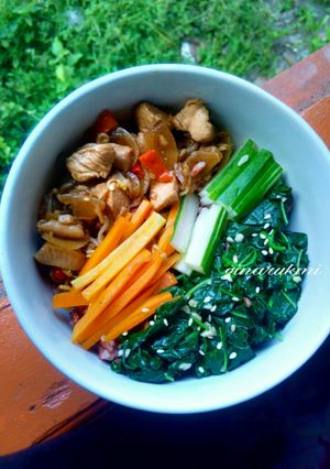 Foto resep (Brown) Rice Bowl