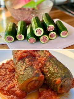 Foto di 146 • Zucchine ripiene di carne alla romana