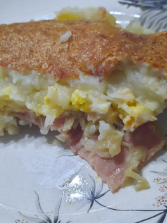 Una foto de Pastel de papas relleno