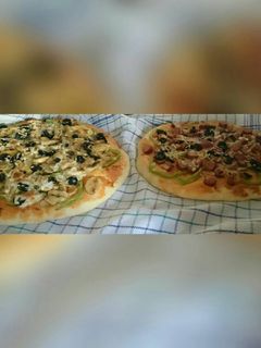 صورة لوصفة بيتزا 🍕
