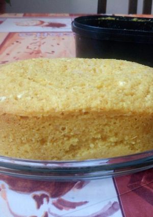 Una foto de Budín de naranja (apto micro)