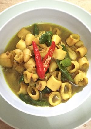 Foto resep Cumi Asin Cabai Hijau