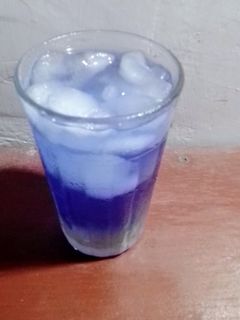 Foto resep Es bunga telang