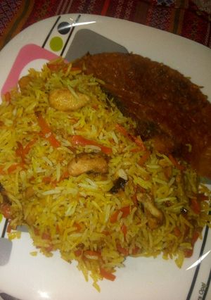 عکسی از دستور هویج پلو😜😜😜