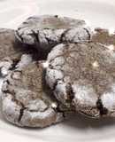 Galletitas de chocolate crackeleadas