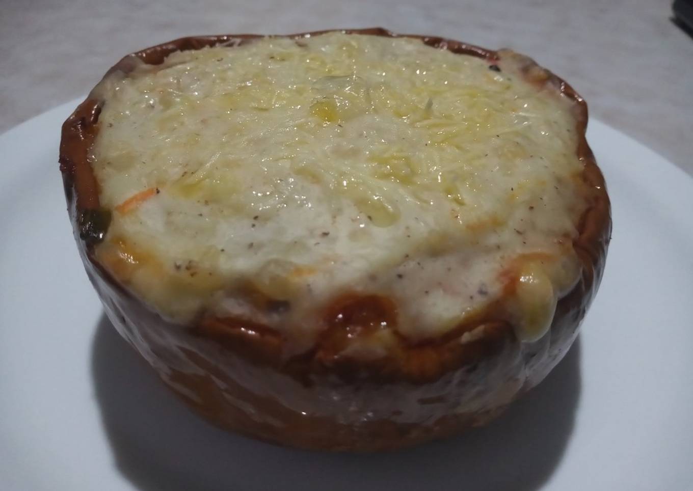 Calabaza rellena 🤤