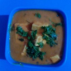 A picture of Paneer butter masala.
