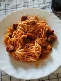 Pasta con salsiccia