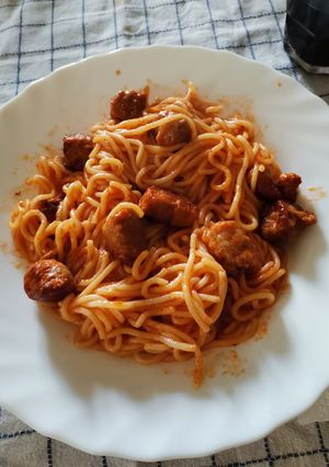 Foto di Pasta con salsiccia