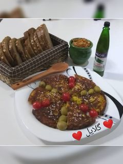 عکسی از دستور کوکو کدو سبز 😋