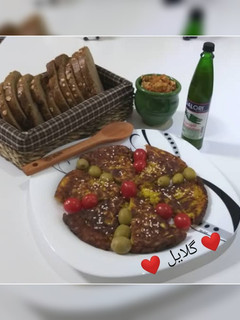 عکسی از دستور کوکو کدو سبز 😋