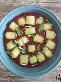 Une photo de Involtini de courgettes