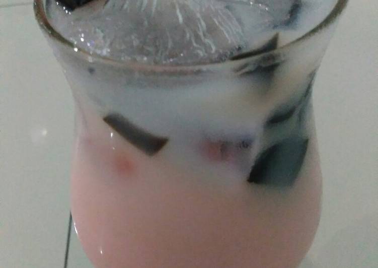 Resep Es sirup Bandung#BikinRamadanBerkesan, Lezat Sekali