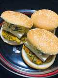 Pan Con Hamburguesas 🍔 de Garbanzos con Espinaca Tofu Vegano al horno 👌