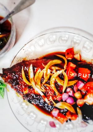 Foto resep Ikan bakar gurami sambel kecap