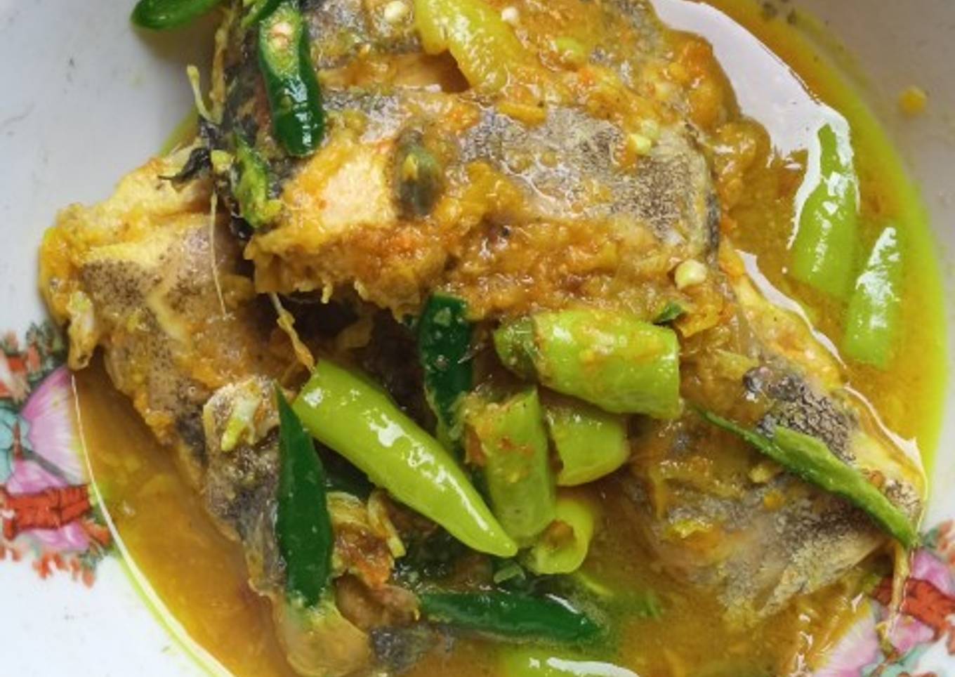 Tengiri asam pedas lombok ijo