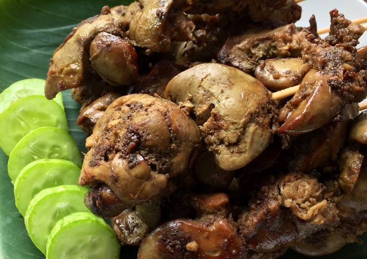 Sate hati ayam