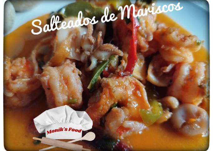 Salteado de Mariscos Receta de Monik- Cookpad