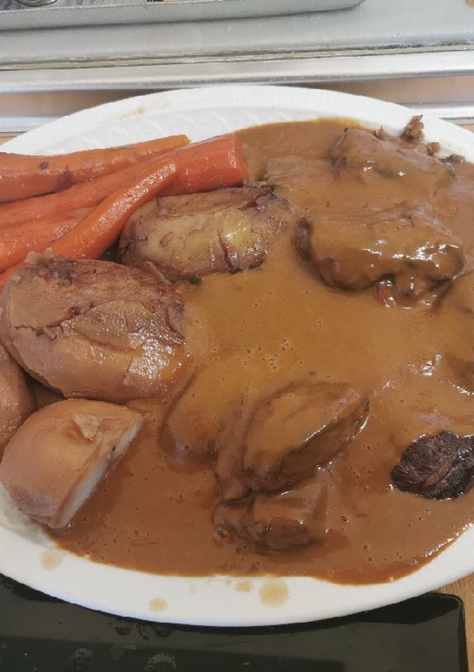 Una foto de Carrillada estofada