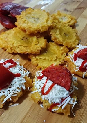 Una foto de Tostones o Patacones