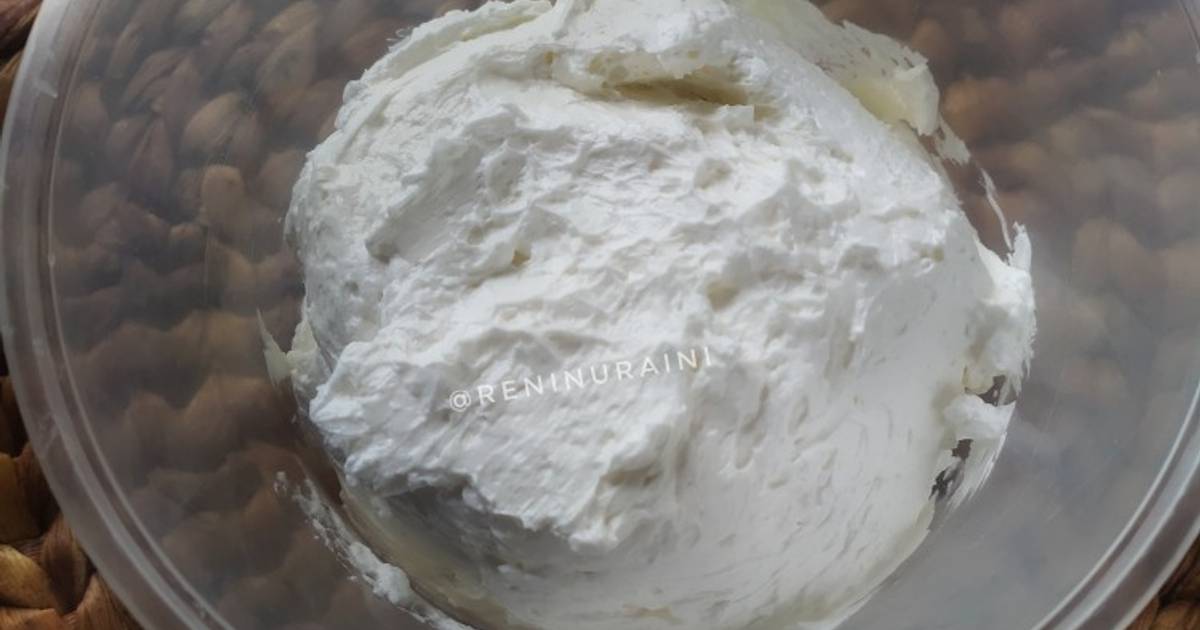 Resep Buttercream Homemade oleh Reni Nuraini Cookpad