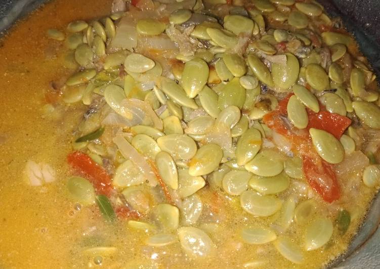 Resep Petai cina ikan asin pedas Lezat